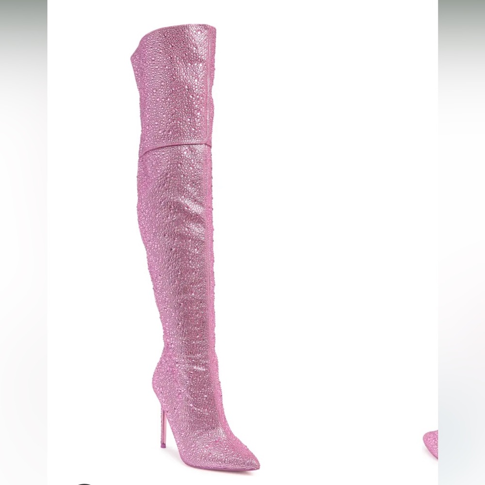 *RARE* Steve Madden Vivianne Stiletto Over-the-Knee Boots Pink